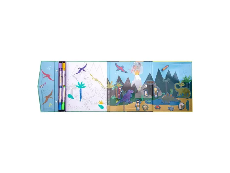 Floss and Rock Dinosaur Magnetic Multi Play