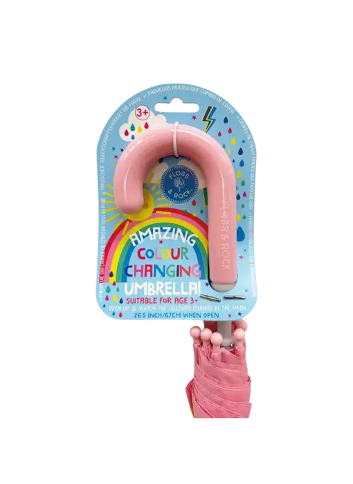 Rainbow Fairy Transparent Color Changing Umbrella