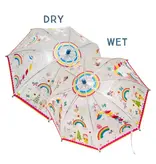 Floss and Rock Rainbow Fairy Transparent Color Changing Umbrella