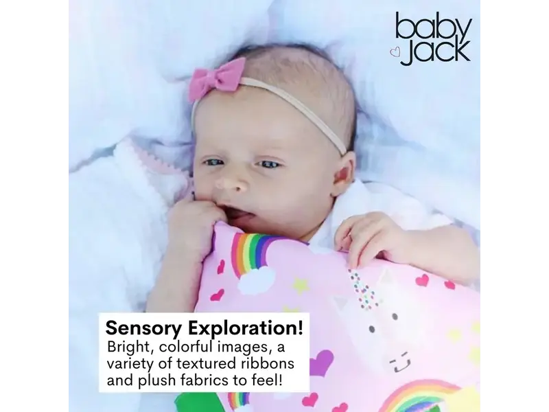Baby Jack and Company Unicorn Magic & Rainbows Learning Lovey Collection