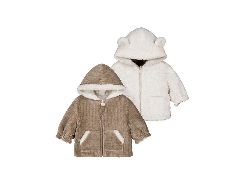 Mayoral Reversible bear jacket