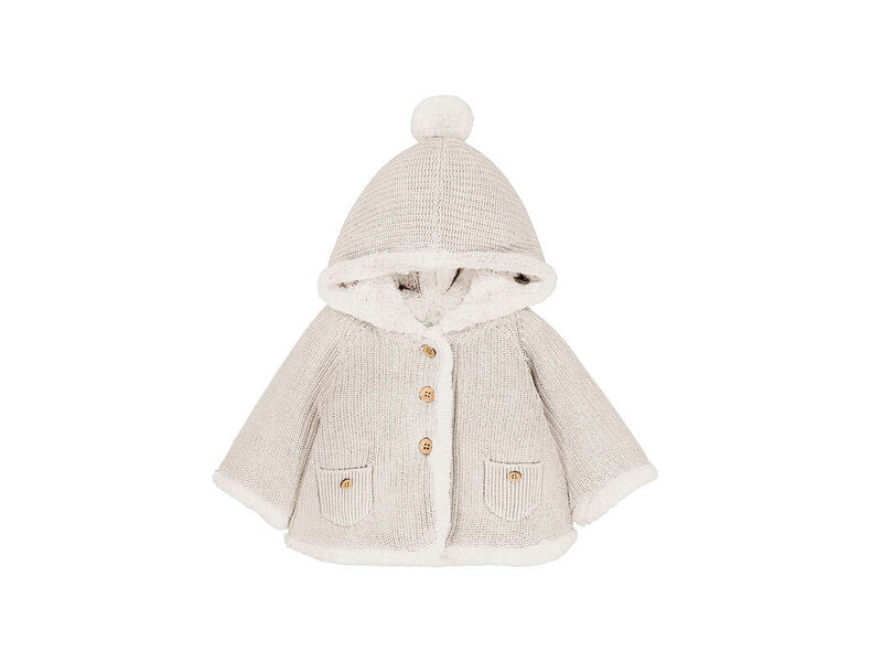 Mayoral Pompon knit jacket