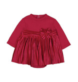 Mayoral Red longsleeve dress