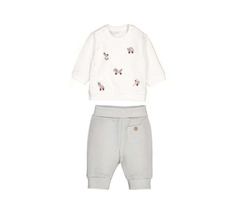 Knit set - grey pants