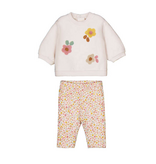 Oat 4 pcs legging set - flower pants