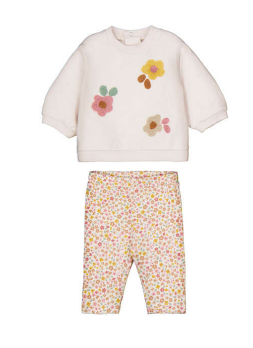 Oat 4 pcs legging set - flower pants