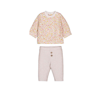 Oat 4 pcs legging set - button pants