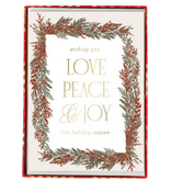 Graphique De France Berry Garland Holiday Boxed Cards