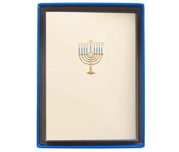 La Petite Noel Menorah Holiday Boxed Cards