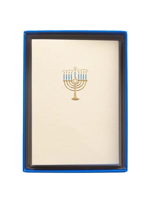 La Petite Noel Menorah Holiday Boxed Cards