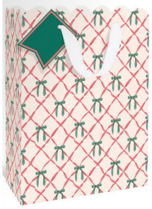 Bows Holiday Large Gift Bag