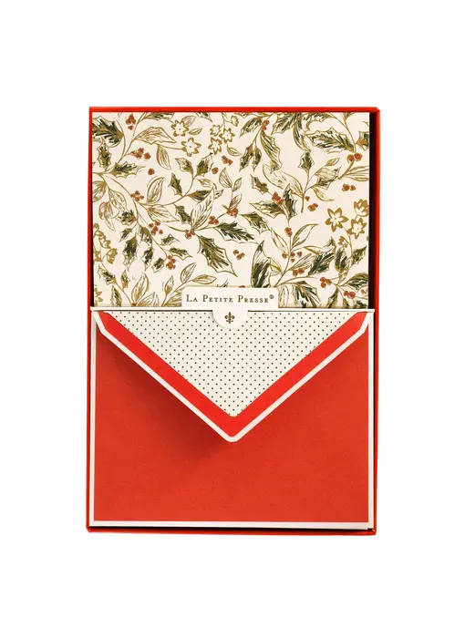 La Petite Noel Toile Holiday Boxed Correspondence Notes