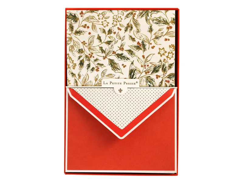 Graphique De France La Petite Noel Toile Holiday Boxed Correspondence Notes