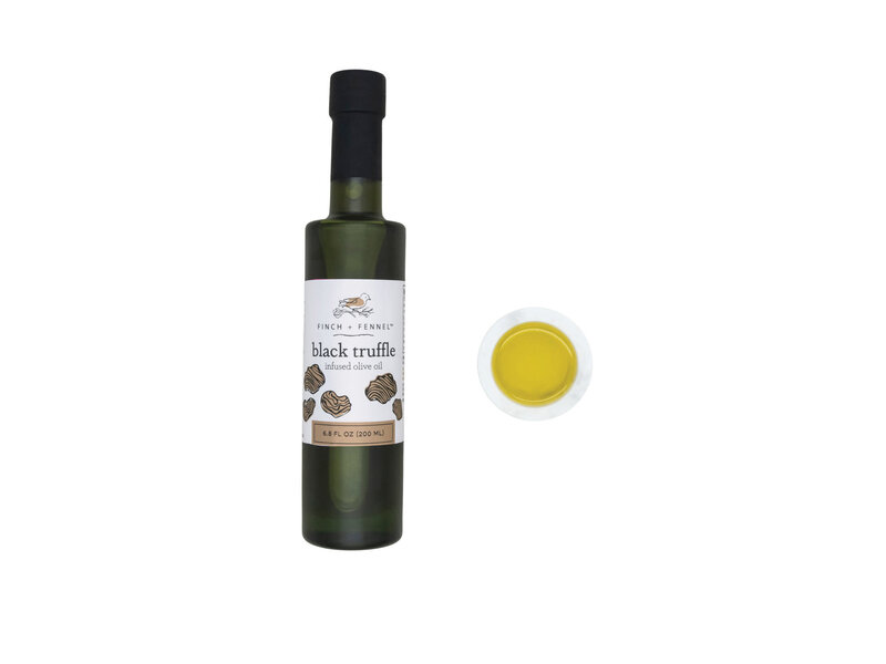 Creative Co-OP 6.8 oz. Black Truffle Infused Olive Oil