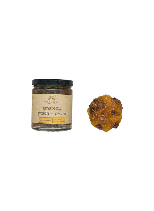 Amaretto Peach + Pecan Preserves