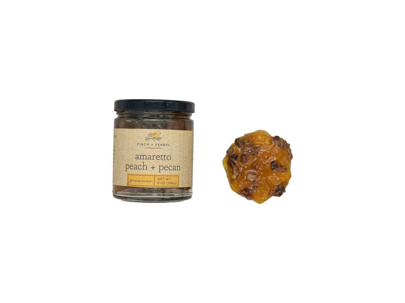 Creative Co-OP Amaretto Peach + Pecan Preserves