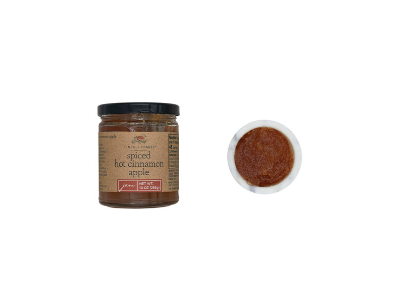 Creative Co-OP 10 oz. Spiced Hot Cinnamon Apple Jam