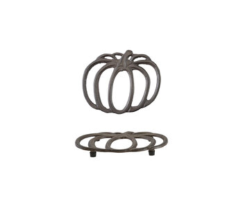 Cast Iron Pumpkin Shaped Trivet