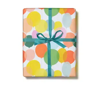 Birthday Balloons Birthday Wrapping Paper - 3 sheets