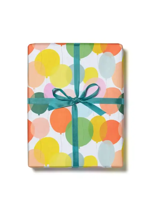 Birthday Balloons Birthday Wrapping Paper - 3 sheets