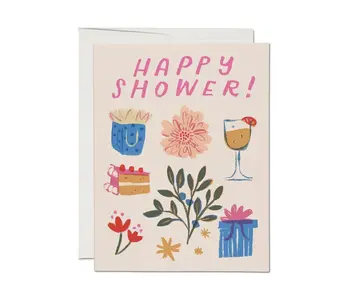 Joyful Shower Greeting Card