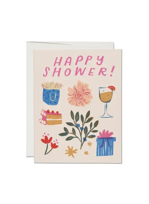 Joyful Shower Greeting Card