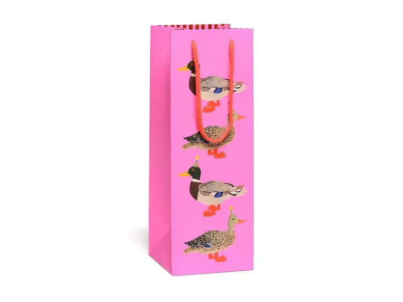 Red Cap Cards Quacky Birthday Booze Bag