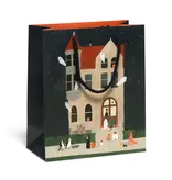 Red Cap Cards Trick or Treat House Medium Gift Bag