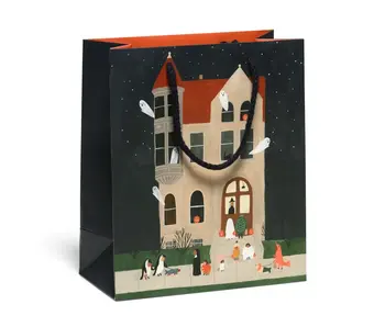 Trick or Treat House Medium Gift Bag