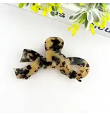 TheDivaSoap Elegant Ribbon Hair Claw - beige