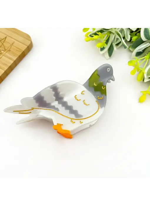 Acetate Pigeon Hair Claw Clip