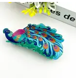 TheDivaSoap Peacock Hair Claw Clip