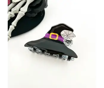 Halloween Hair Claw Clip - Witch hat
