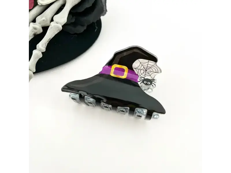 TheDivaSoap Halloween Hair Claw Clip - Witch hat