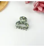 TheDivaSoap Hollow Small Hair Clip - black
