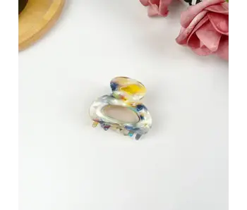 Hollow Small Hair Clip - mix