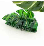 TheDivaSoap Tropical Monstera Leaf Hair Claw Clip