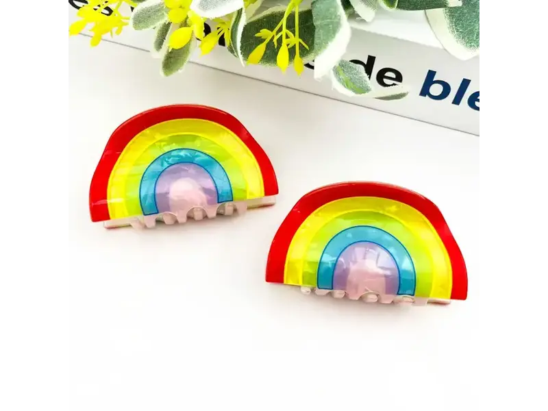 TheDivaSoap Rainbow Claw Hair Clip