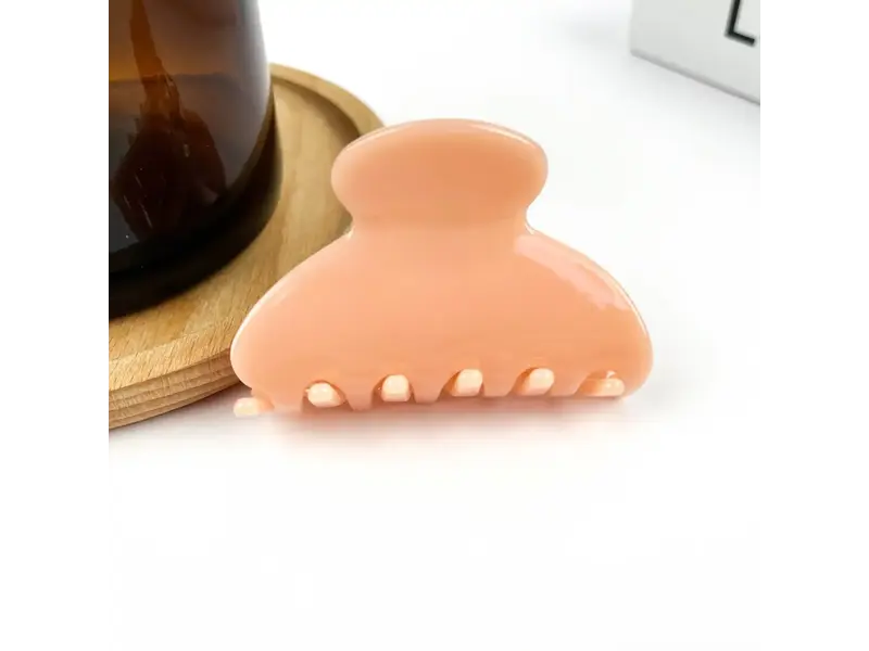TheDivaSoap Retro Semi-Circle Clip - pink