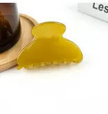 TheDivaSoap Retro Semi-Circle Clip - yellow