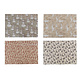 Wrapping Paper Sheets, 4 Styles, 3 Sheets Per Roll