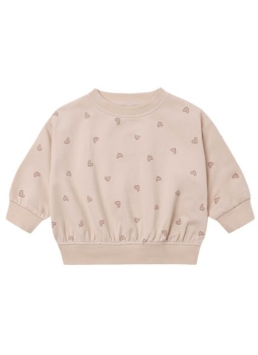 RELAXED SWEATSHIRT HEARTS
