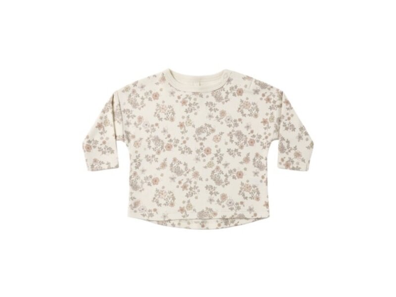 Rylee + Cru LLC LONG SLEEVE TEE FLORAL VINE