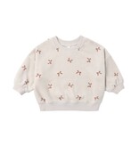 Quincy Mae VELOUR RELAXED SWEATSHIRT
