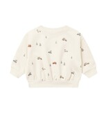 Quincy Mae RELAXED FLEECE SWEATSHIRT HOLIDAY DRIVE
