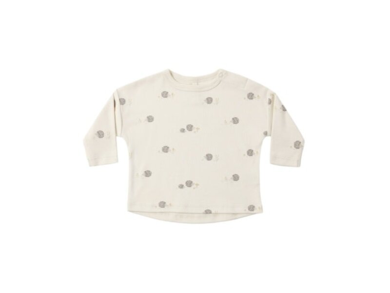 Rylee + Cru LLC LONG SLEEVE TEE HEDGEHOG