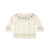 Rylee + Cru LLC REX SWEATER TREE FAIR ISLE