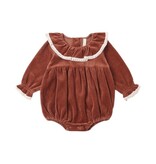 Quincy Mae WENDY ROMPER REDWOOD