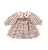 Quincy Mae CALLIE DRESS CHRISTMAS PLAID