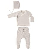 Quincy Mae TAKE HOME SET FOG STRIPE